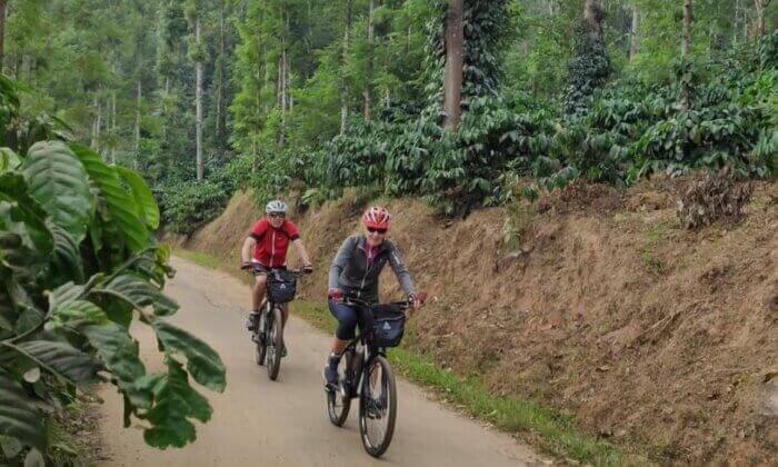 Cycling to Coorg